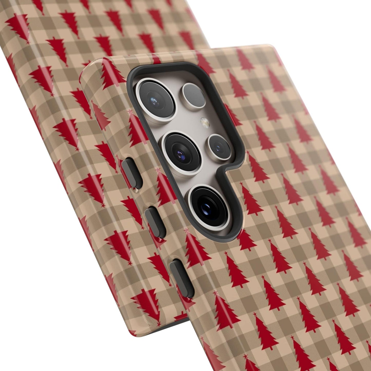 Plaid Tree Phone Case