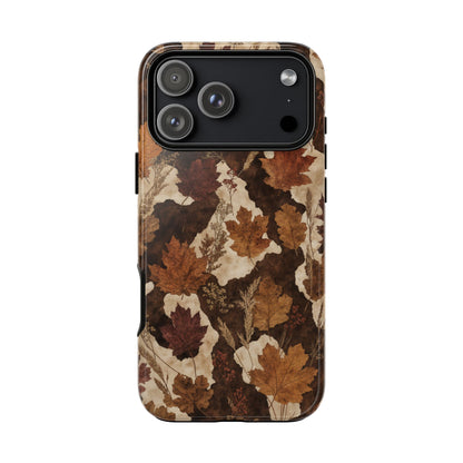 Autumn Cowhide Tough Case