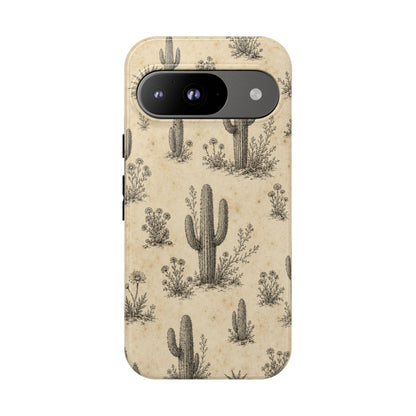 Cactus Sketch Tough Case