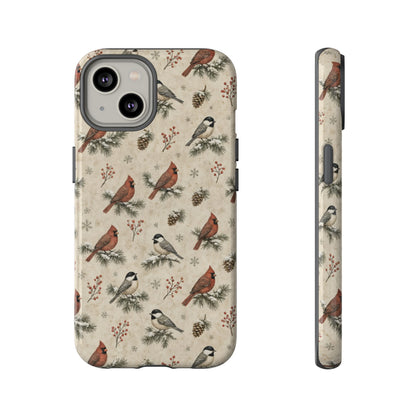 Cardinals And Chickadees Tough Case