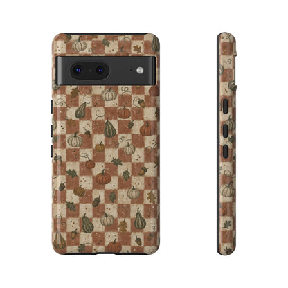Pumpkin Checker Tough Case
