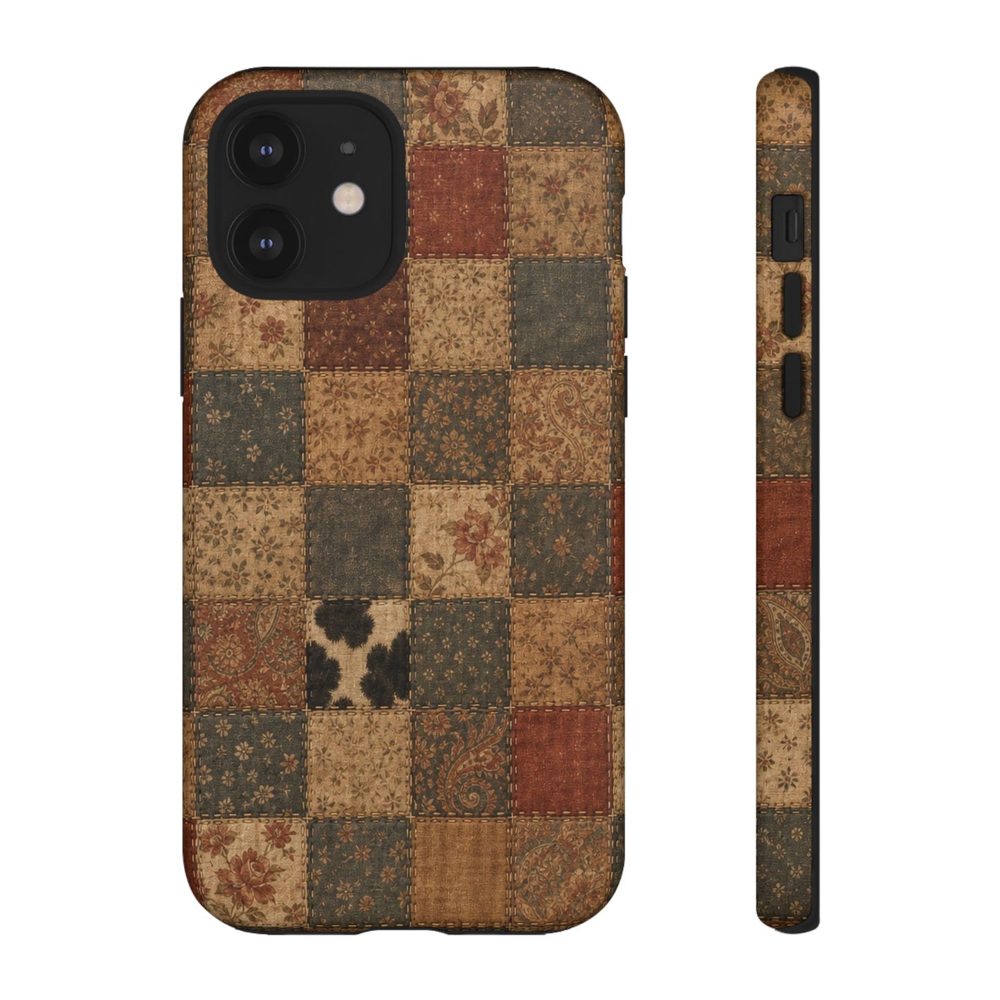 Rustic Patchwork Tough Case