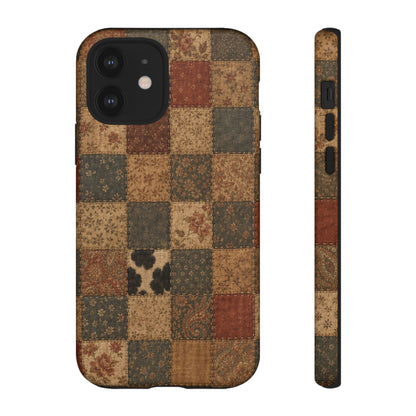 Rustic Patchwork Tough Case