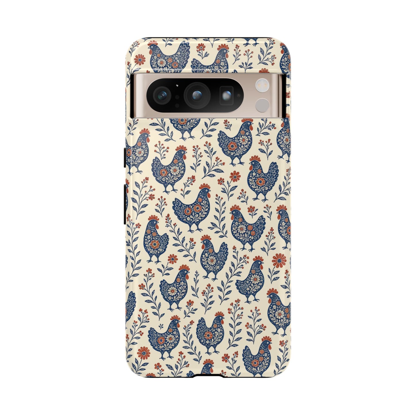Folk Hens Tough Case