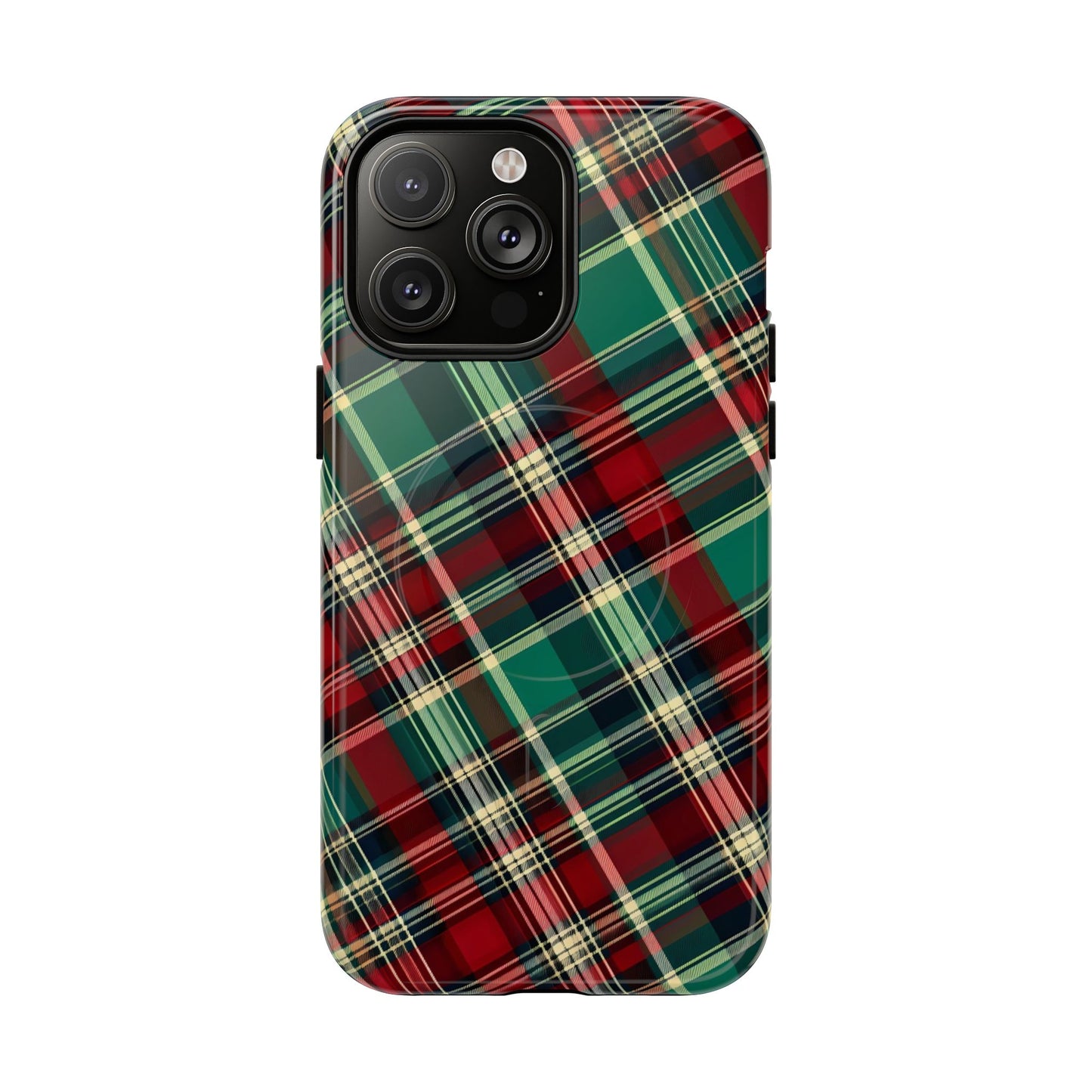 Country Christmas Plaid Magnetic Case