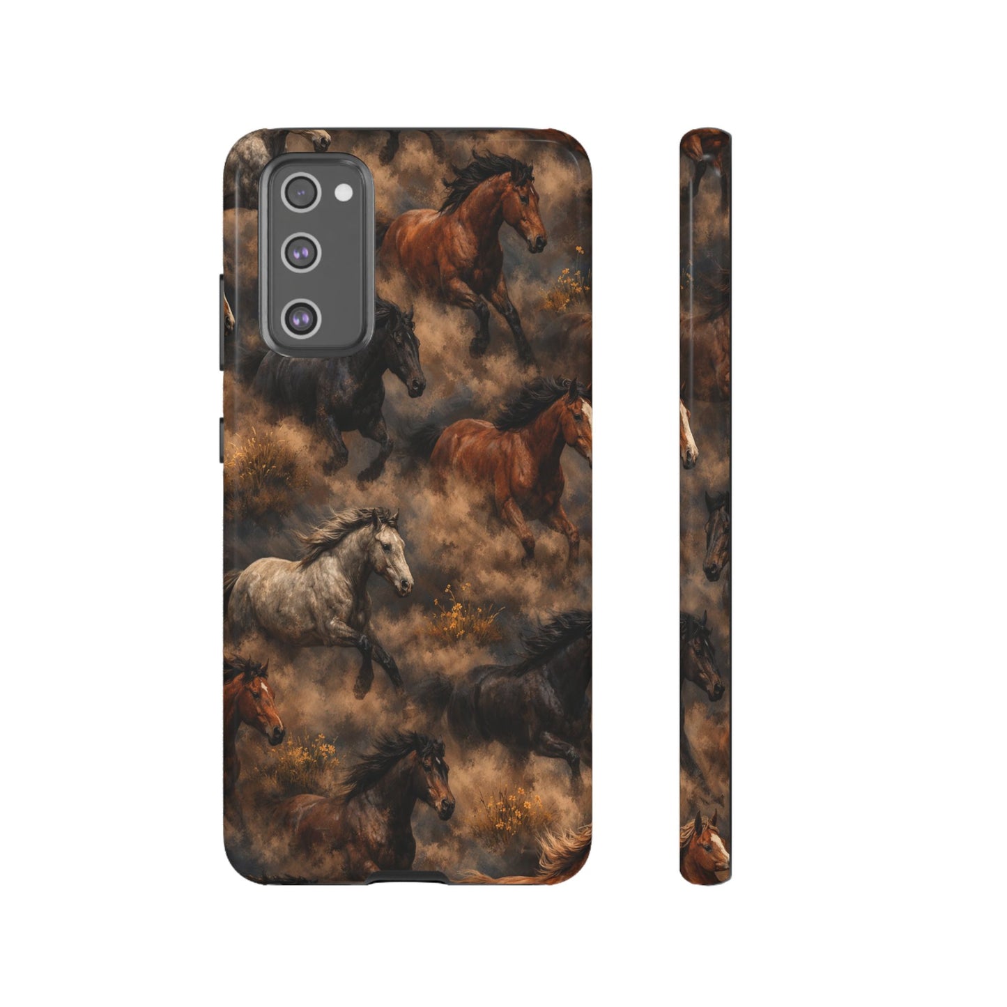Running Horses Tough Case
