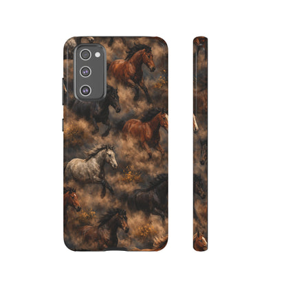 Running Horses Tough Case