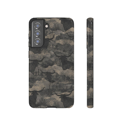 Camo Longhorns Tough Case