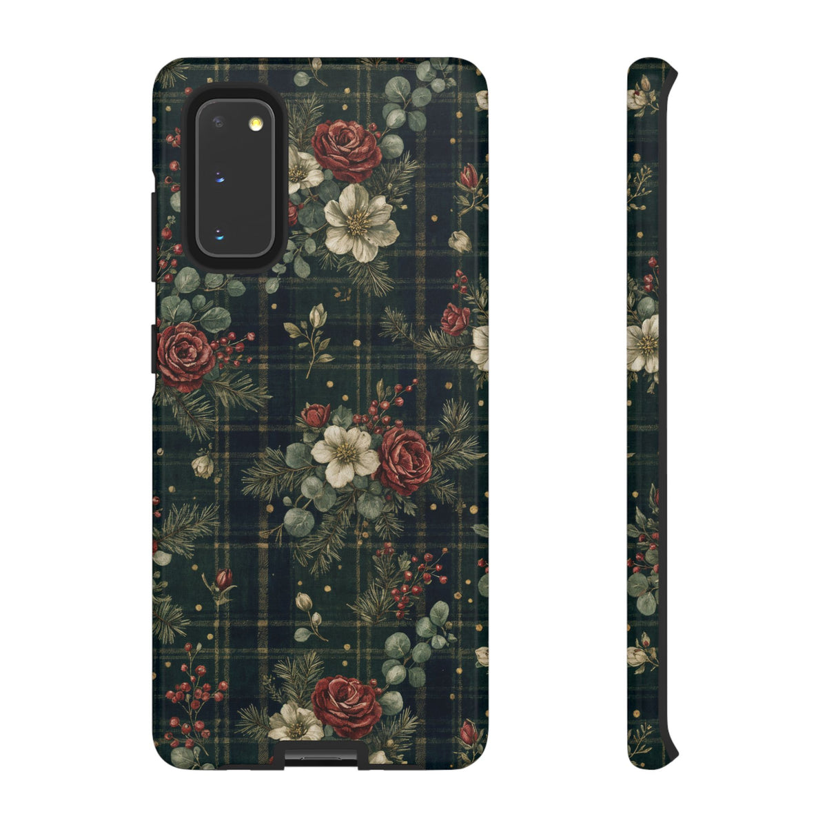 Tartan Roses Tough Case