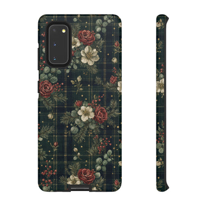 Tartan Roses Tough Case