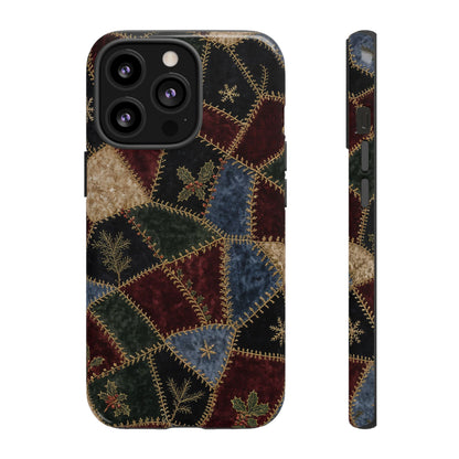 Winter Crazy Quilt Tough Case