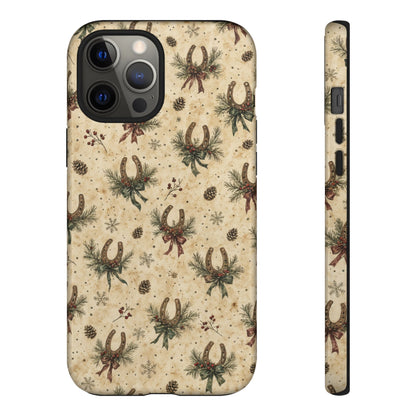 Christmas Horseshoes Tough Case