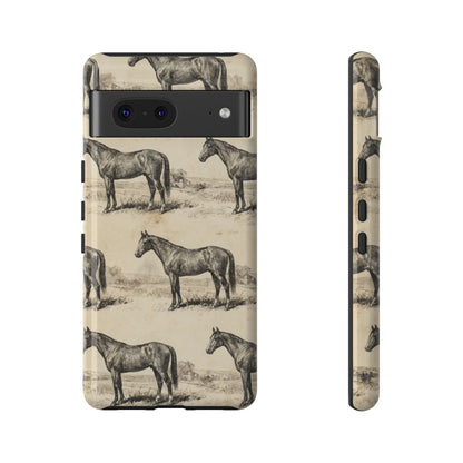 Vintage Horses Tough Case