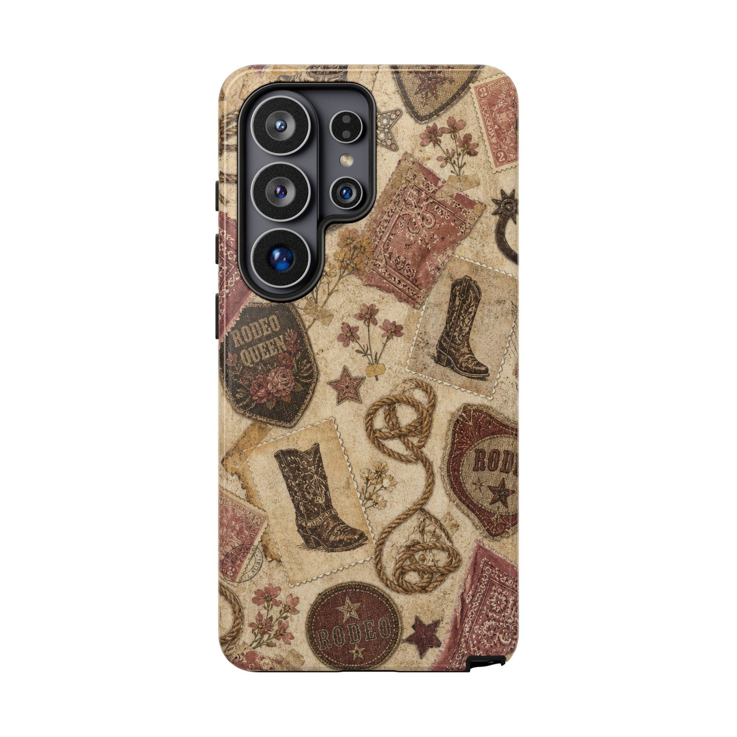 Cowgirl Collage Tough Case