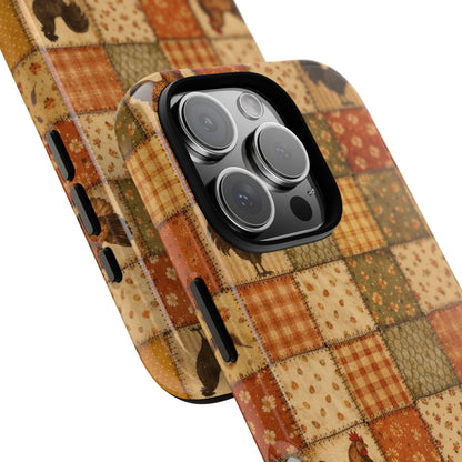 Chickens Patchwork Tough Case