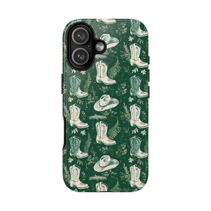 Green Boots Tough Phone Case
