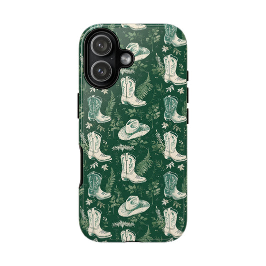 Green Boots Tough Phone Case