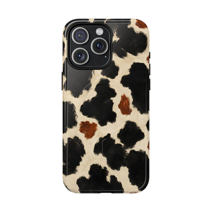 Painted Cowhide Magnetic Case