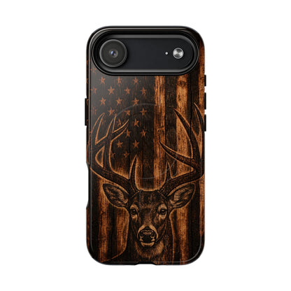 Carved Buck Magnetic Case