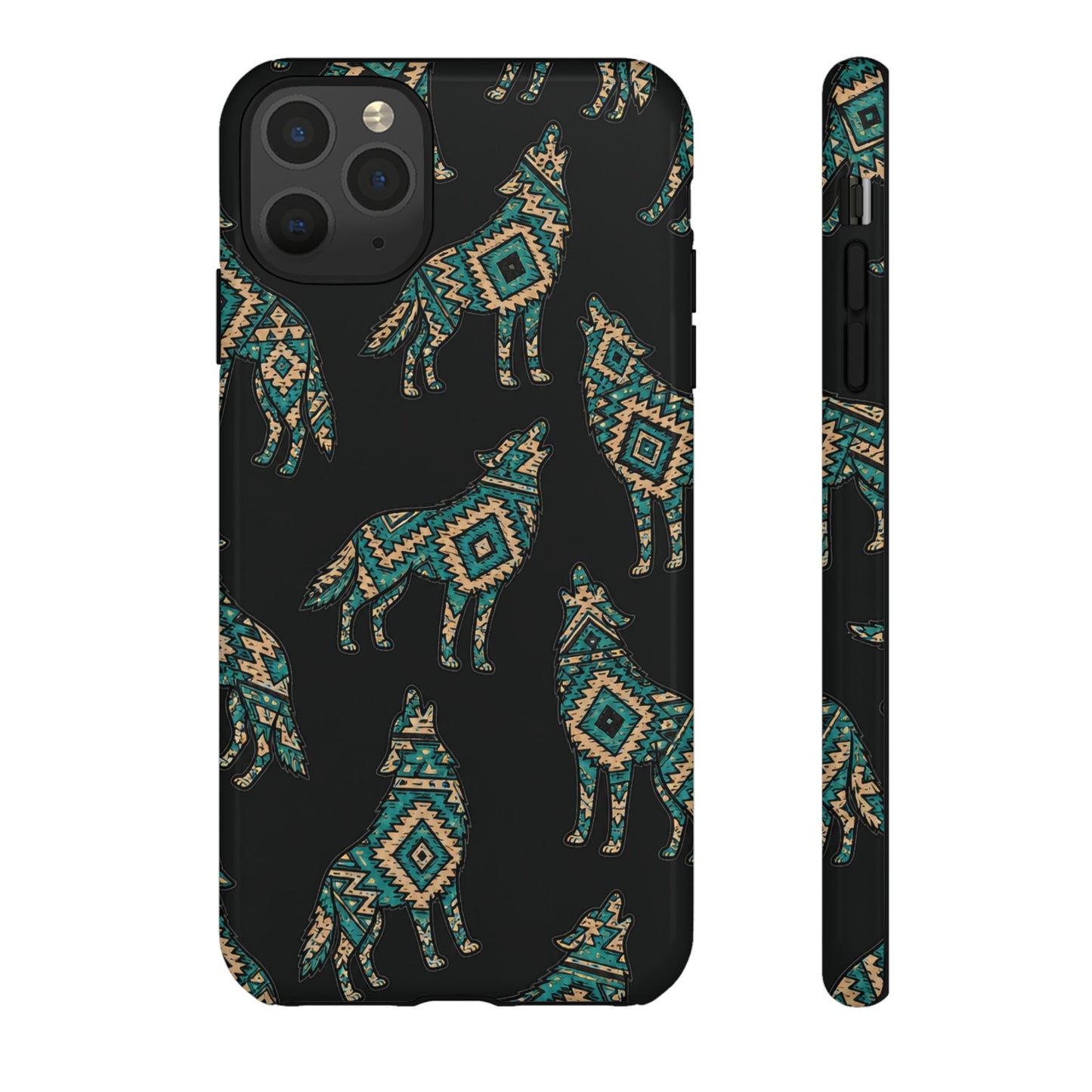 Turquoise Wolf Tough Case