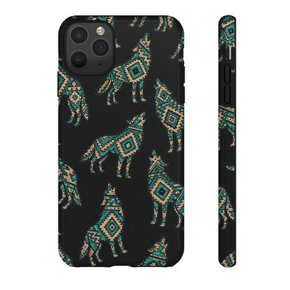 Turquoise Wolf Tough Case