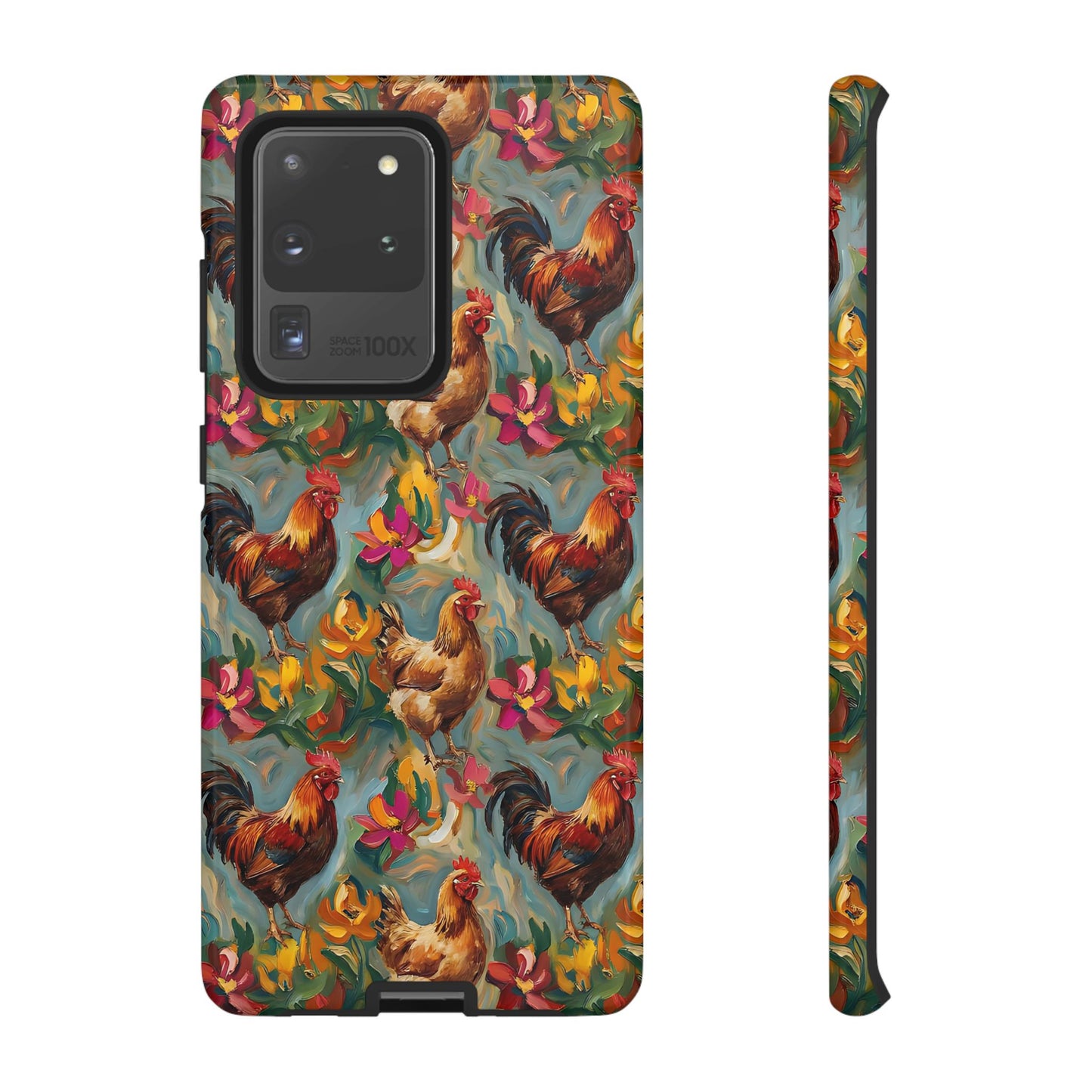 Painted Chickens Tough Case