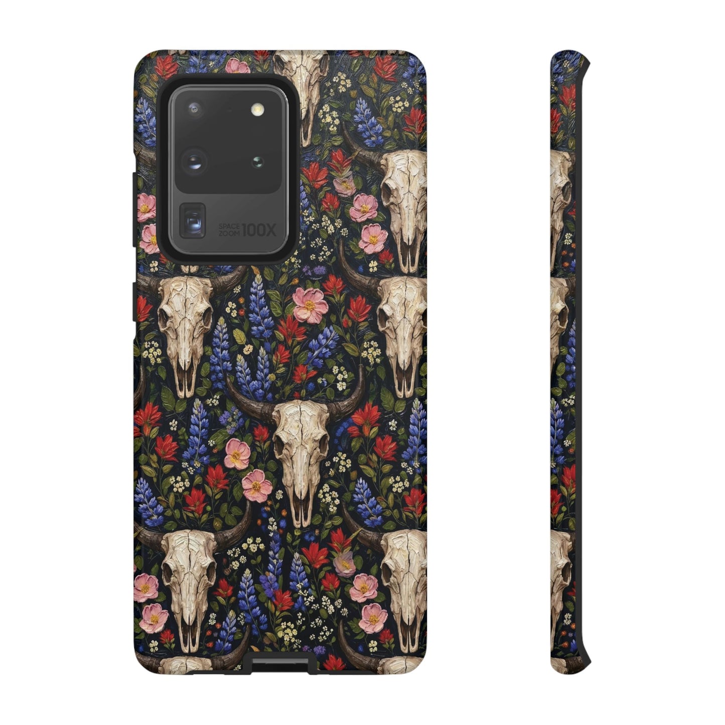 Floral Skull Tough Case