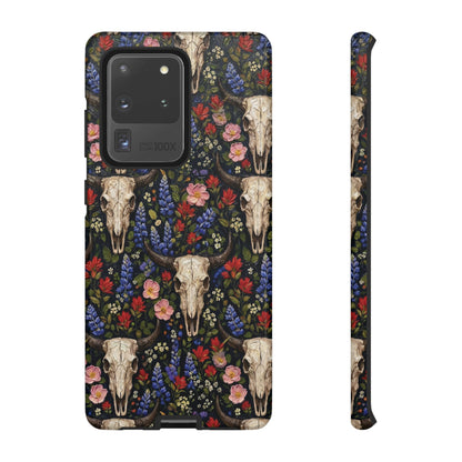 Floral Skull Tough Case