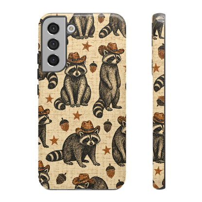 Retro Raccoon Tough Case