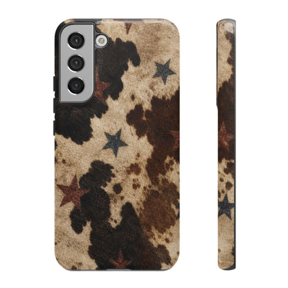 Stars And Cowhide Tough Case