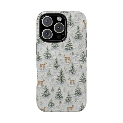 Winter Woodland Deer Magnetic Case