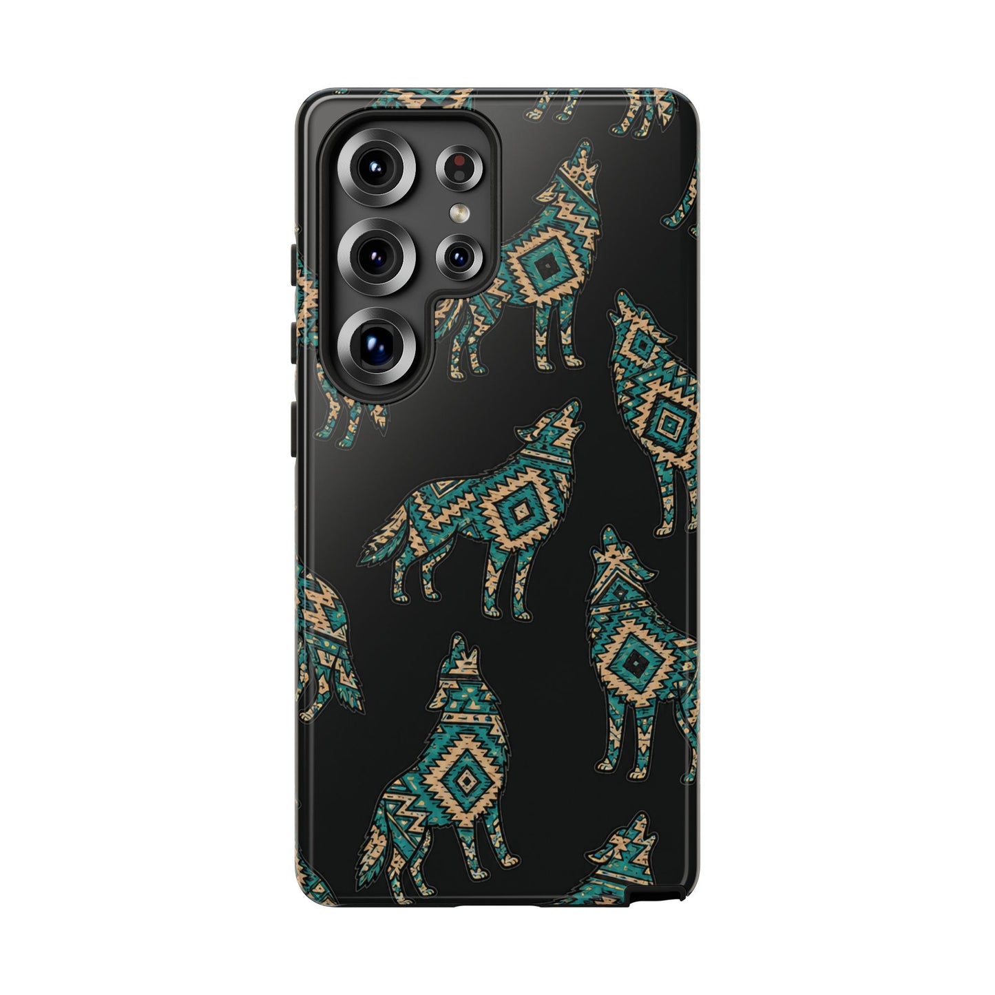 Turquoise Wolf Tough Case