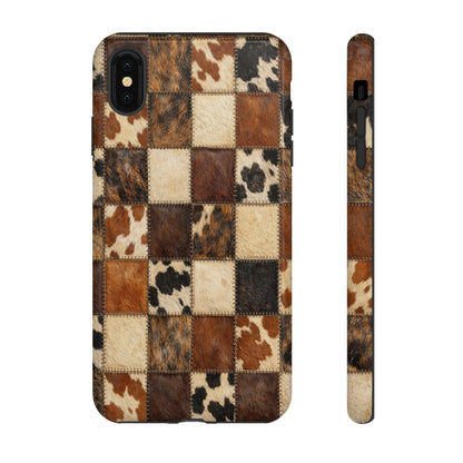 Cowhide Quilt Tough Case