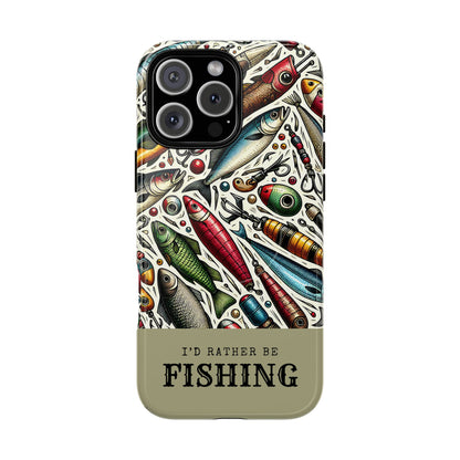 Id Rather Be Fishing Magnetic Case