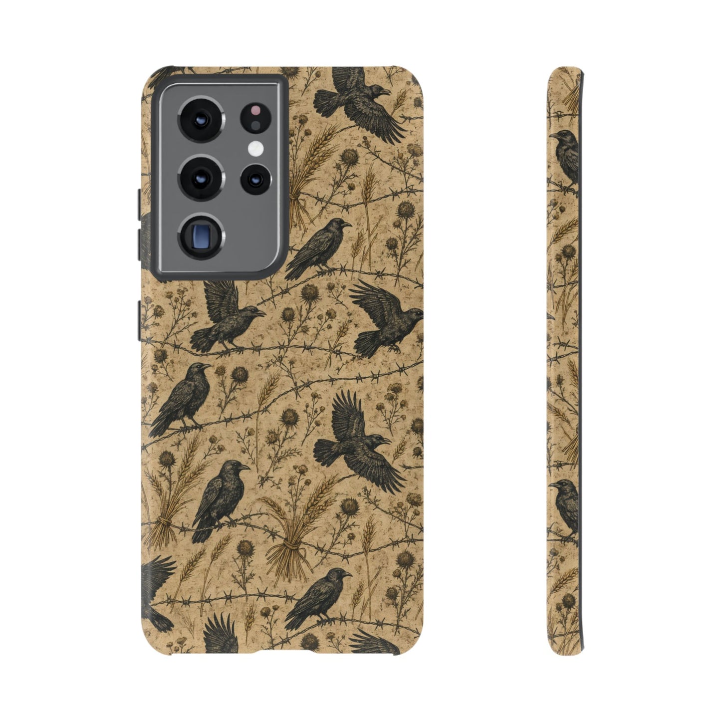Crow Wheat Barbwire Tough Case