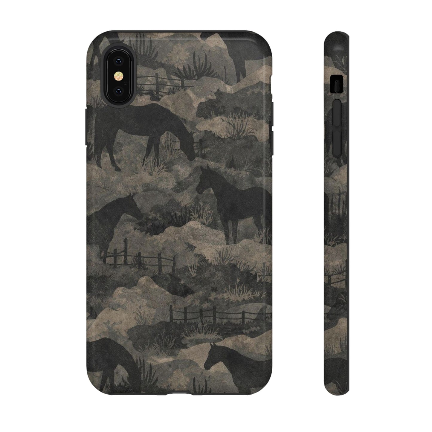 Camo Horses Tough Case