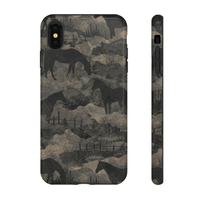Camo Horses Tough Case