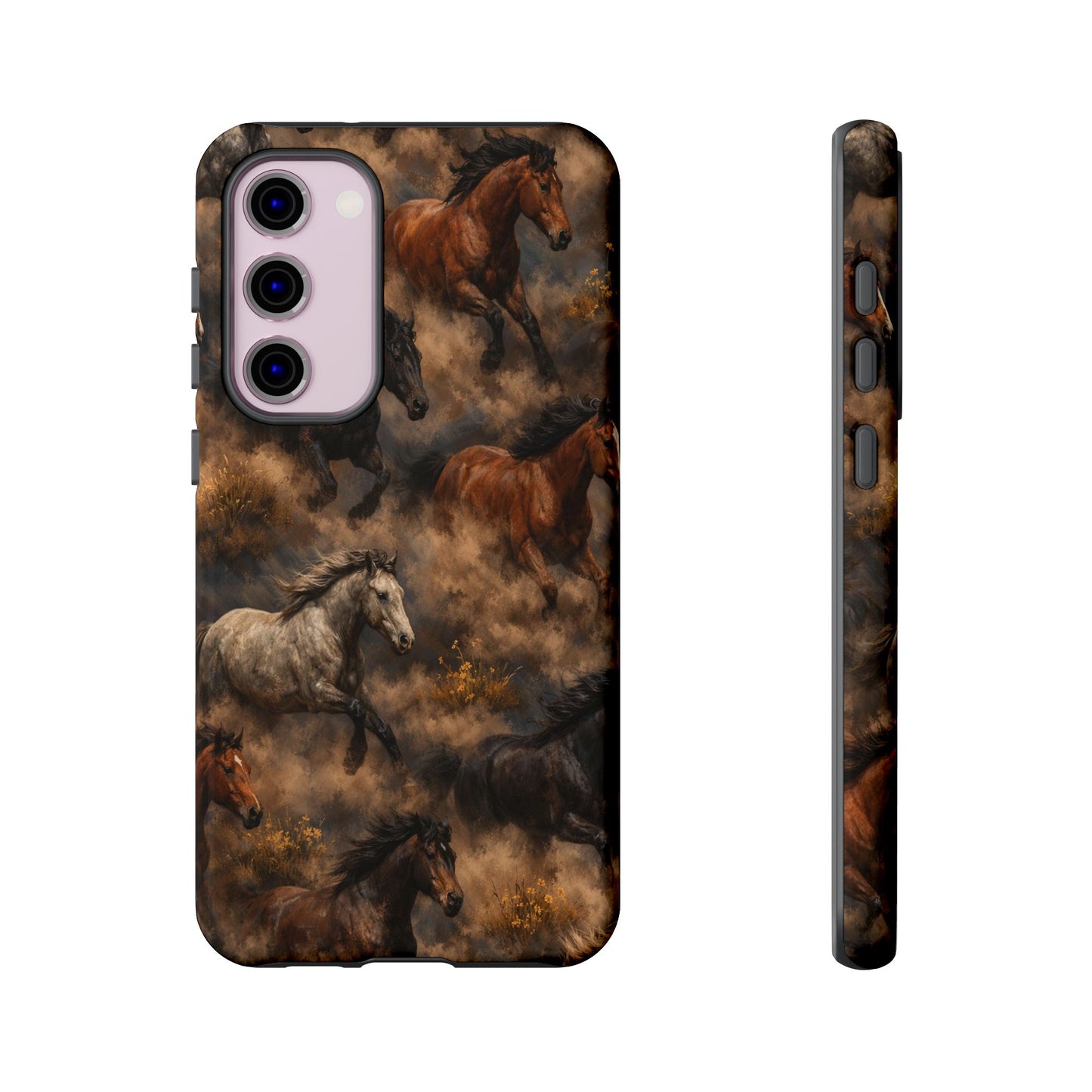 Running Horses Tough Case