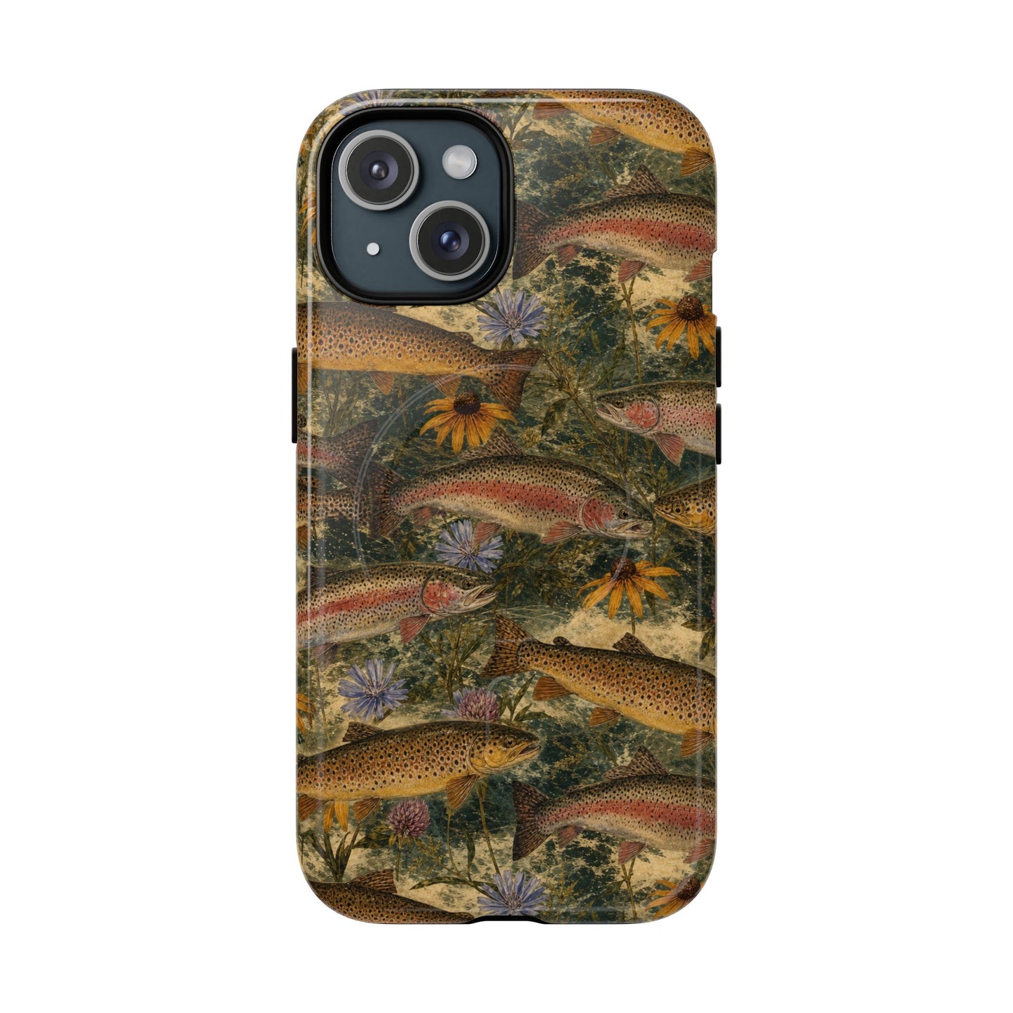 Floral Trout Magnetic Case