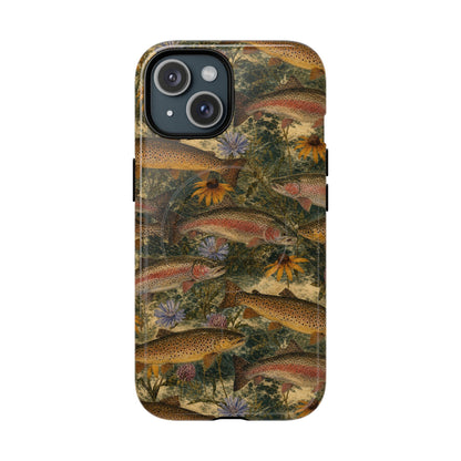 Floral Trout Magnetic Case