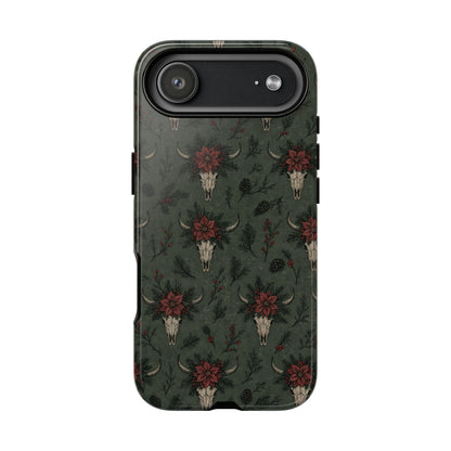 Inked Christmas Skull Tough Case