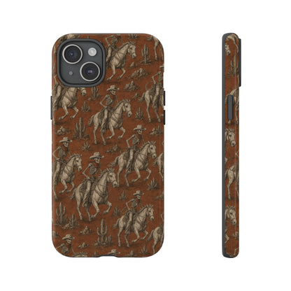 Skeleton Cowboy Ride Tough Case