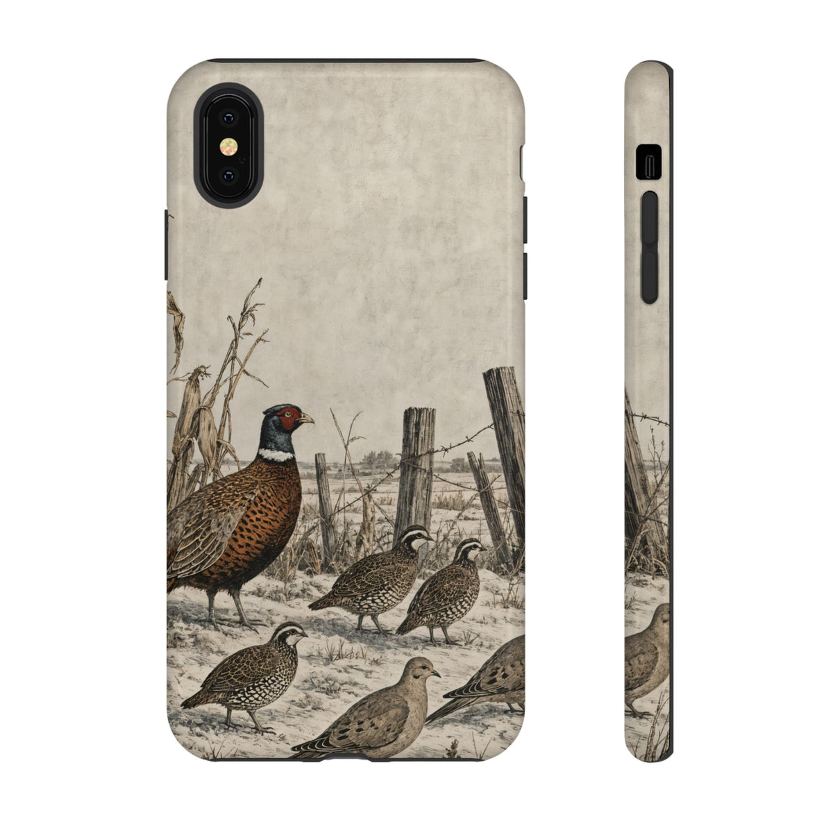 Winter Fencerow Tough Case