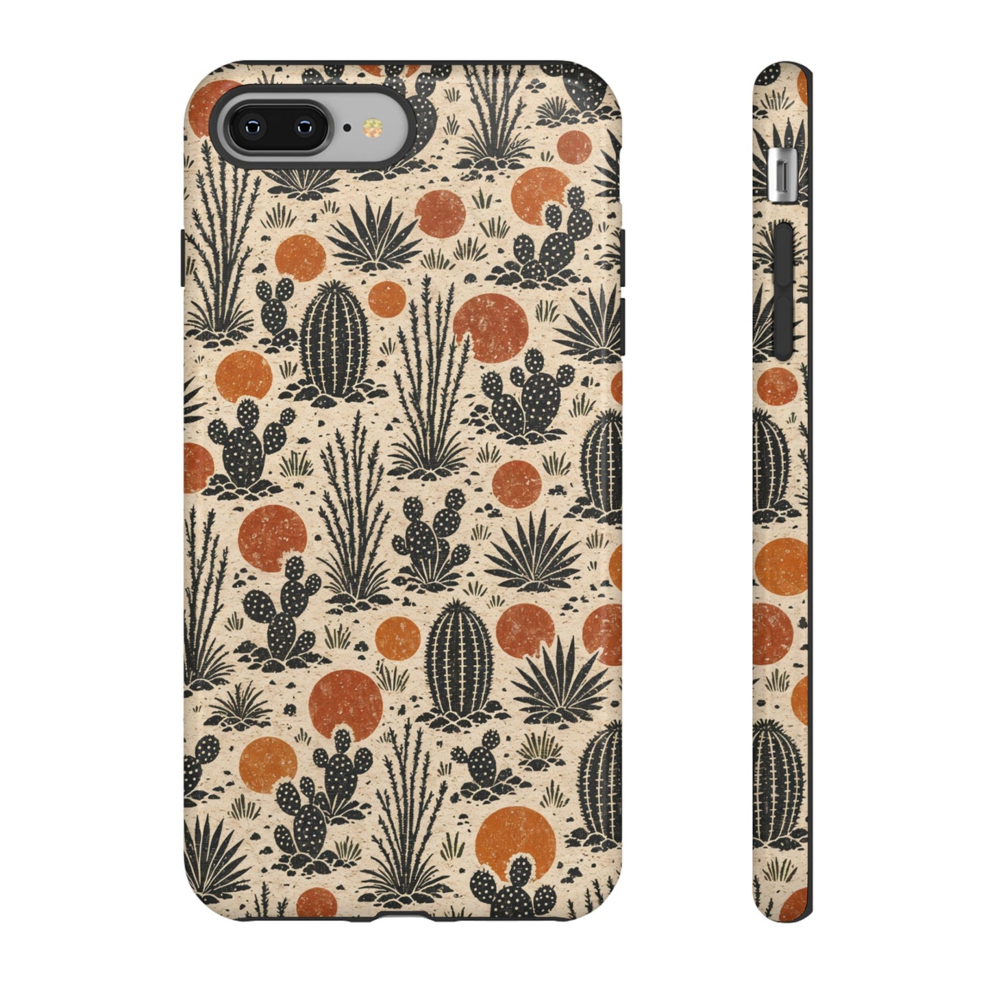 Linocut Desert Tough Case