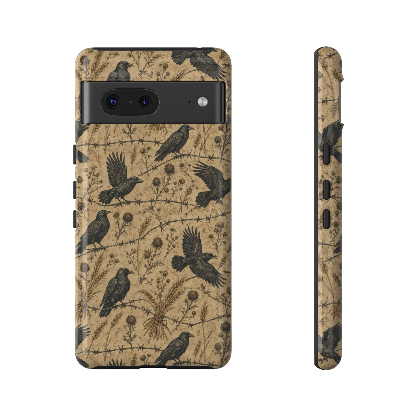Crow Wheat Barbwire Tough Case