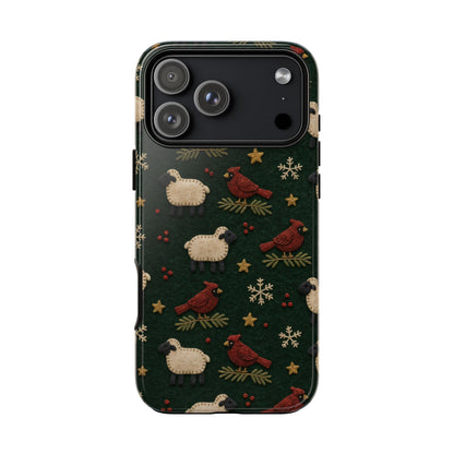 Felt Sheep Cardinals Tough Case