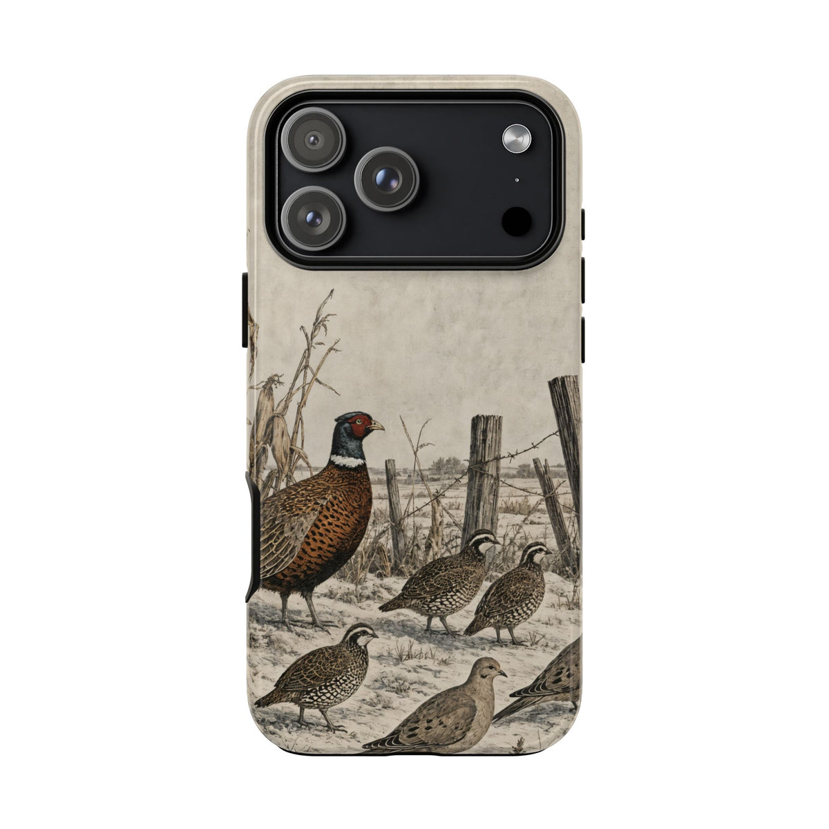 Winter Fencerow Tough Case