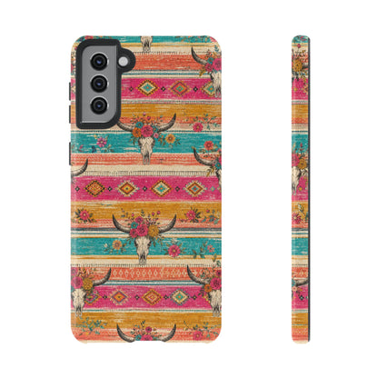 Serape Skull Tough Case