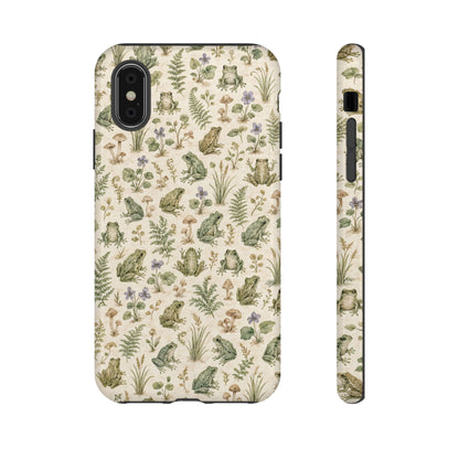 Watercolor Frogs Tough Case