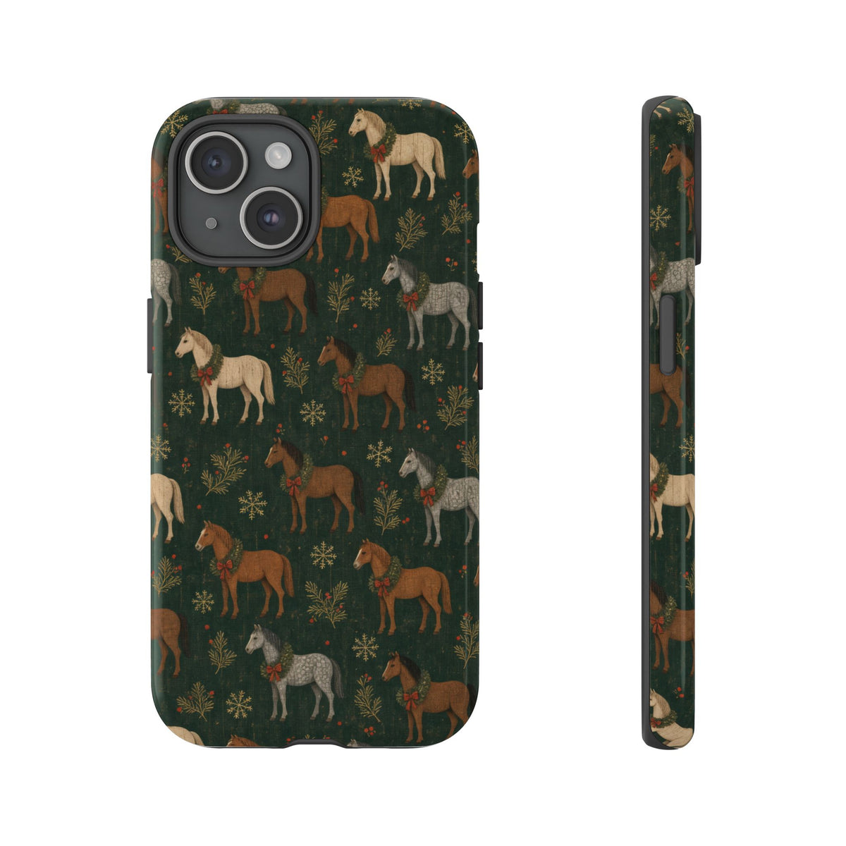 Wreath Horses Tough Case